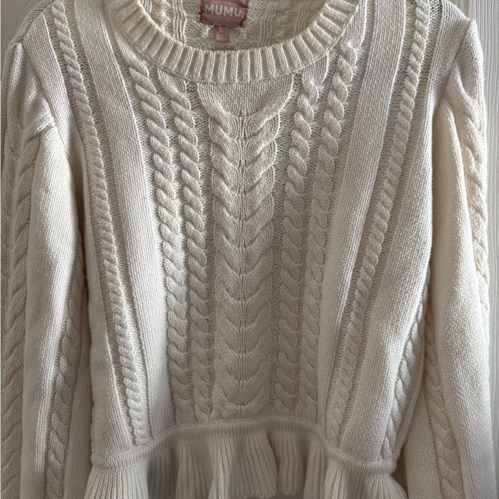Show Me Your Mumu Ridley Ruffle Sweater - Picture 2 of 15